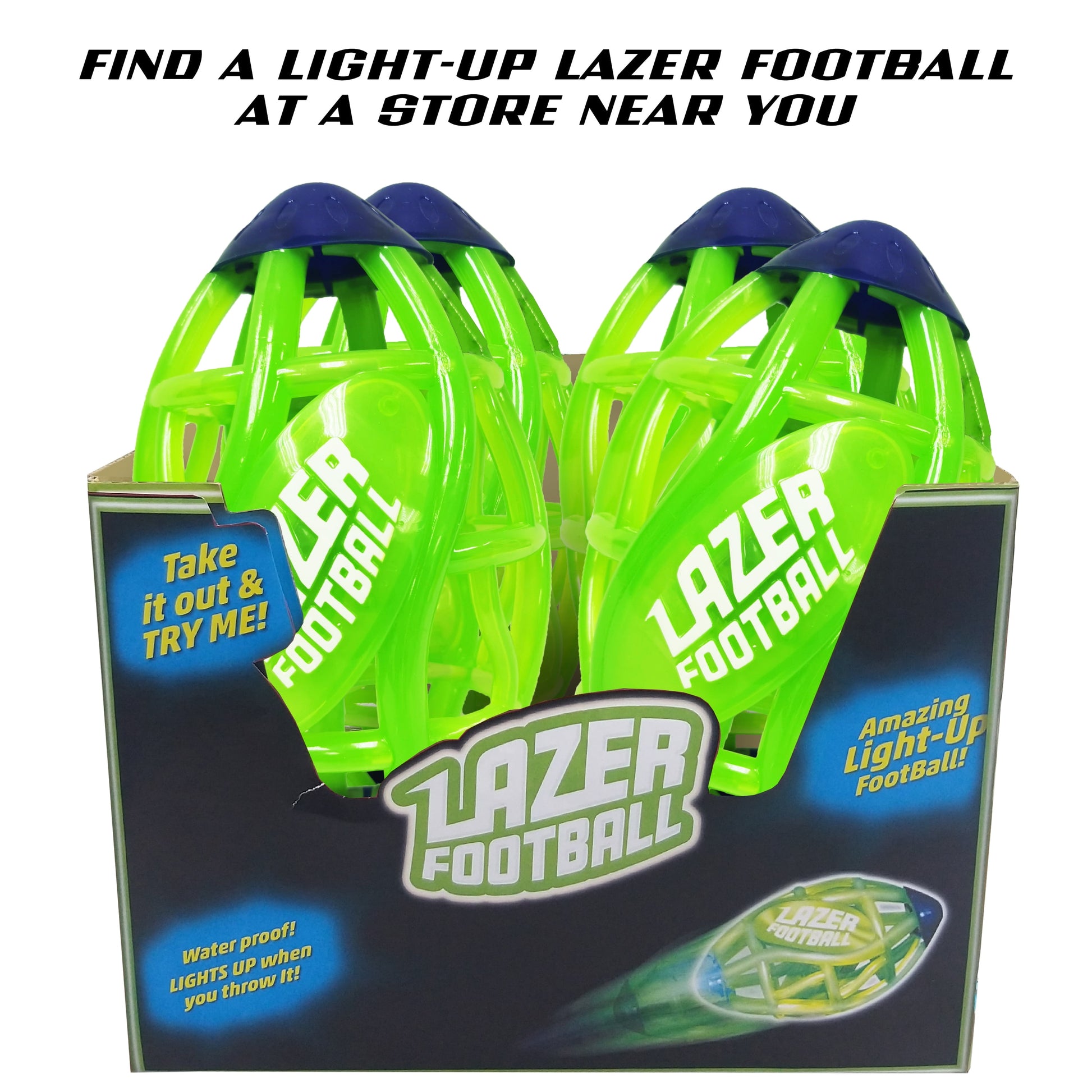 Glow-in-the-Dark Mini Footballs: For When Your Pee Wee Needs to Shine on the Field!